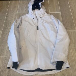 Wildhorn White Hooded Coat Full Zip Jacket